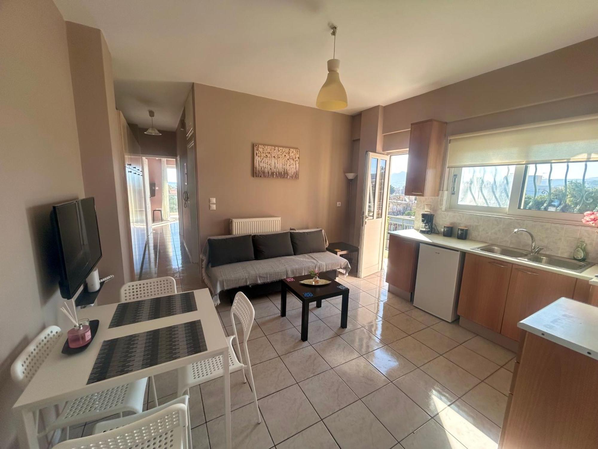 Aktis Apartment Near Airport أرتيميدا المظهر الخارجي الصورة