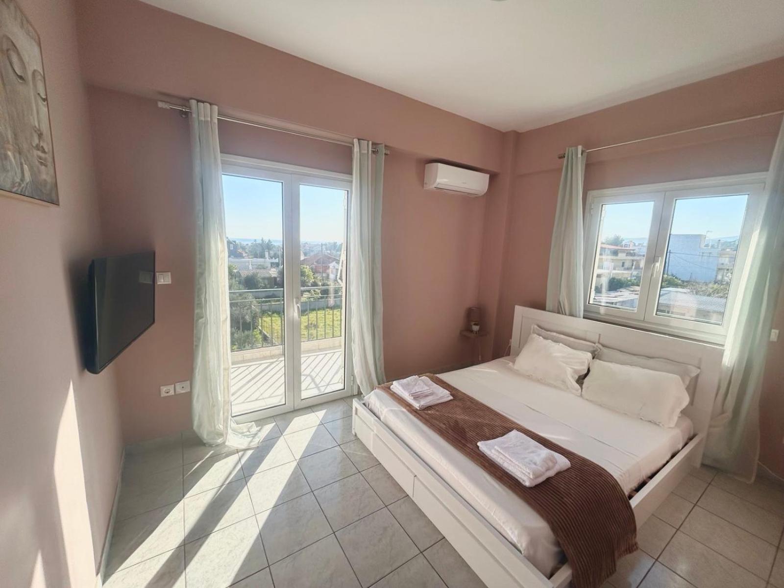 Aktis Apartment Near Airport أرتيميدا المظهر الخارجي الصورة